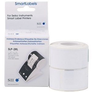 Seiko White Address Labels SLP-2RL 28x89mm - www.DiscountTillRolls.ie